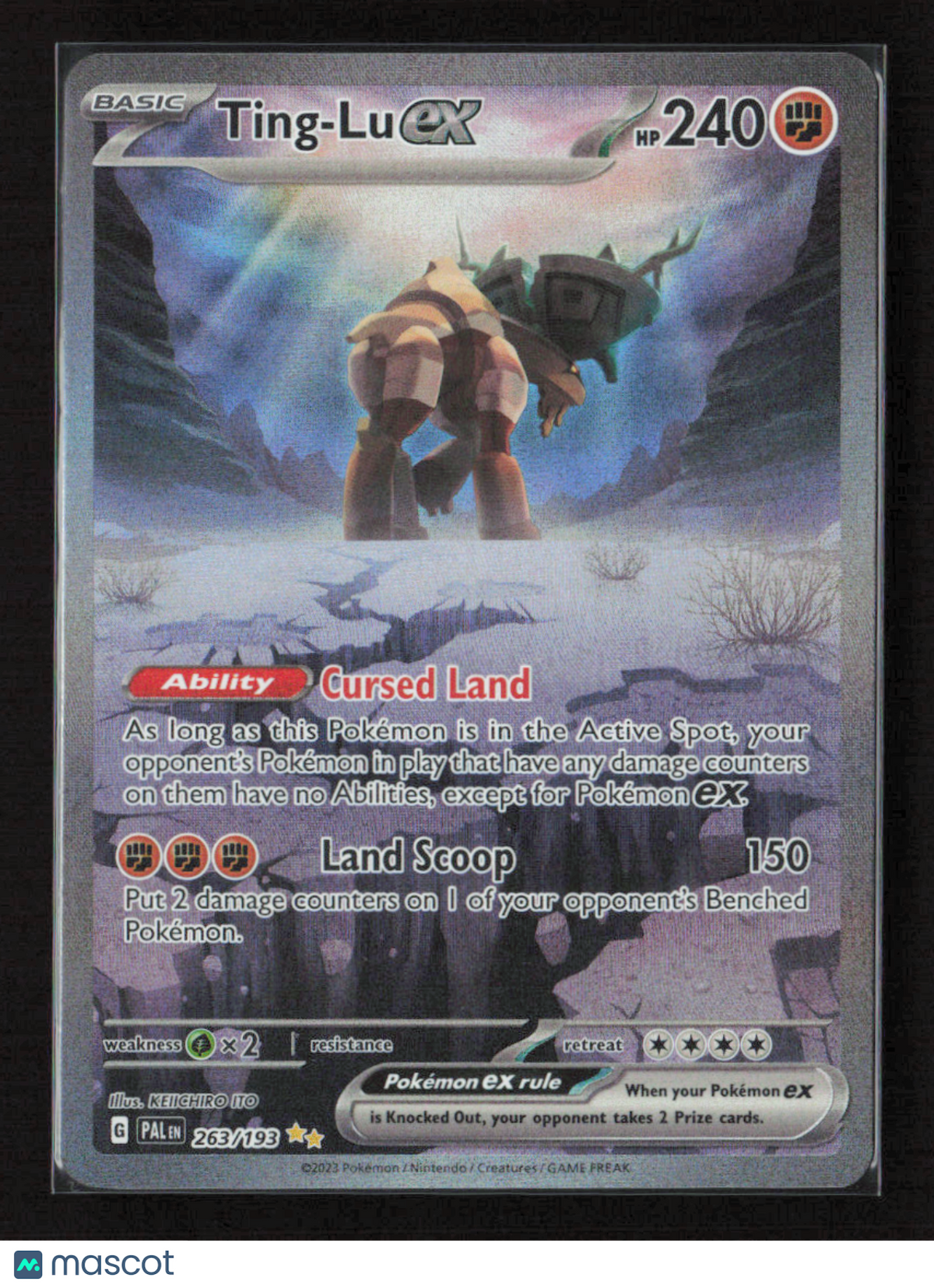 2023 Pokemon Ting-Lu ex - 263/193 #263/193 Special Illustration Rare