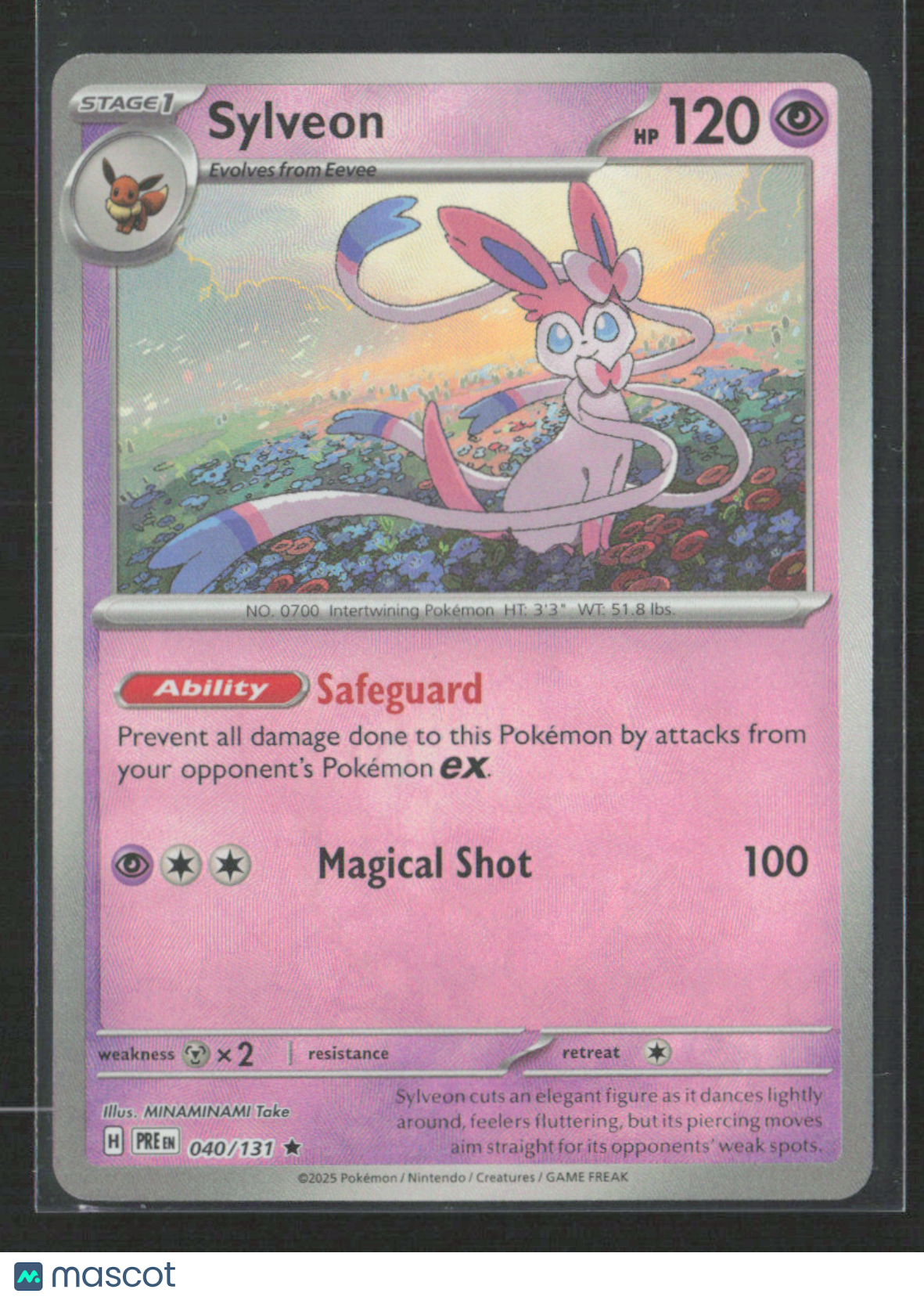 2025 Pokemon Sylveon #40/131
