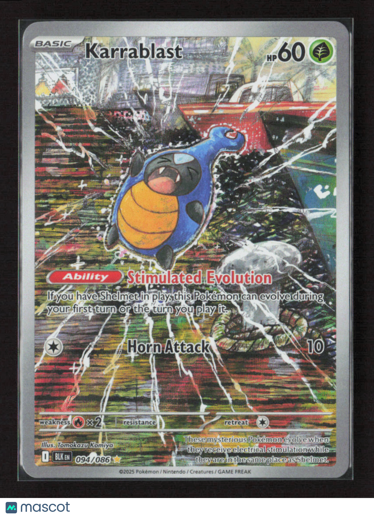 2025 Pokemon Karrablast - 094/086 #094/086 Illustration Rare