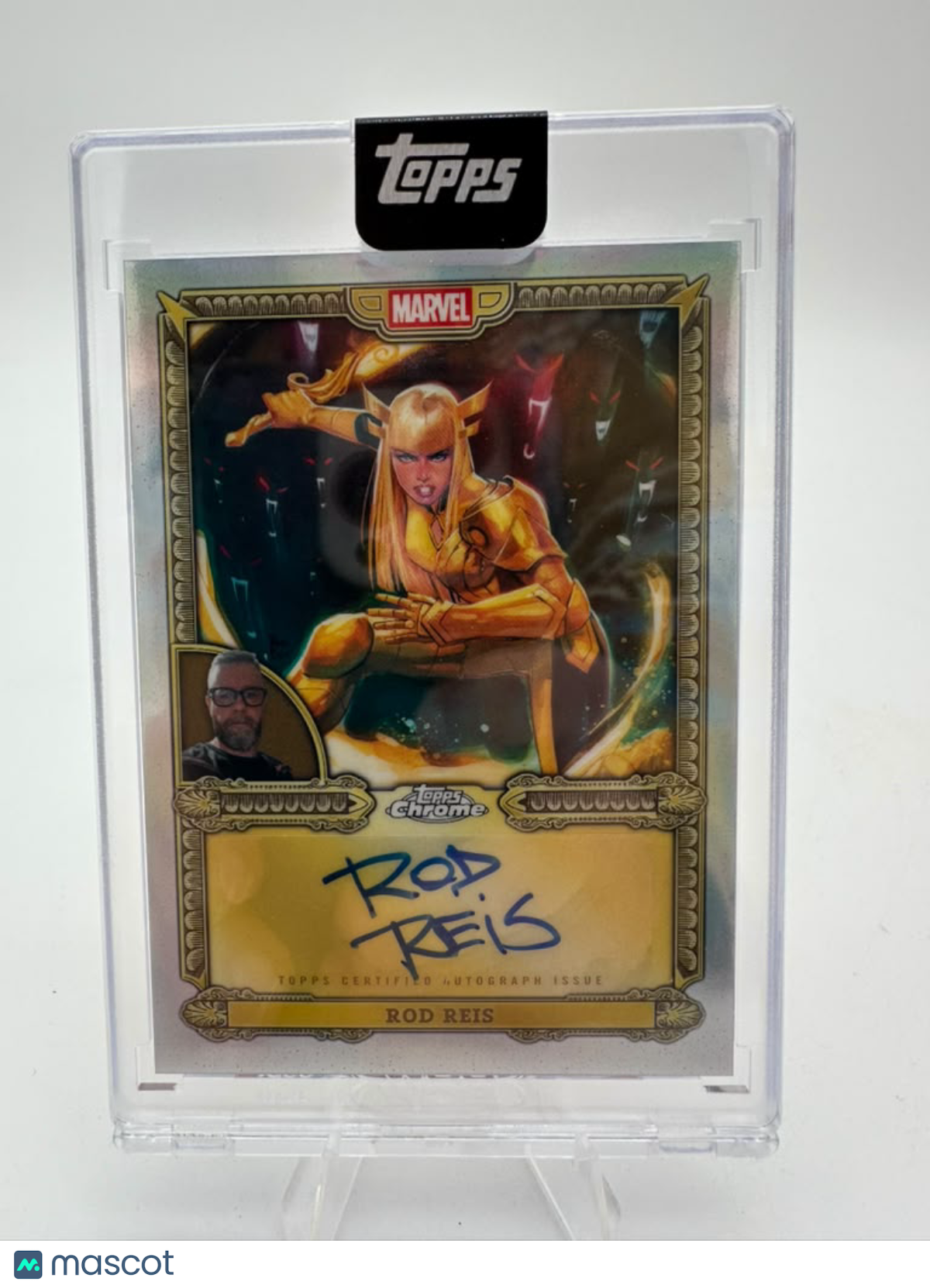 2026 Topps Chrome Marvel Mint Autograph Rod Reis #CA-RRS