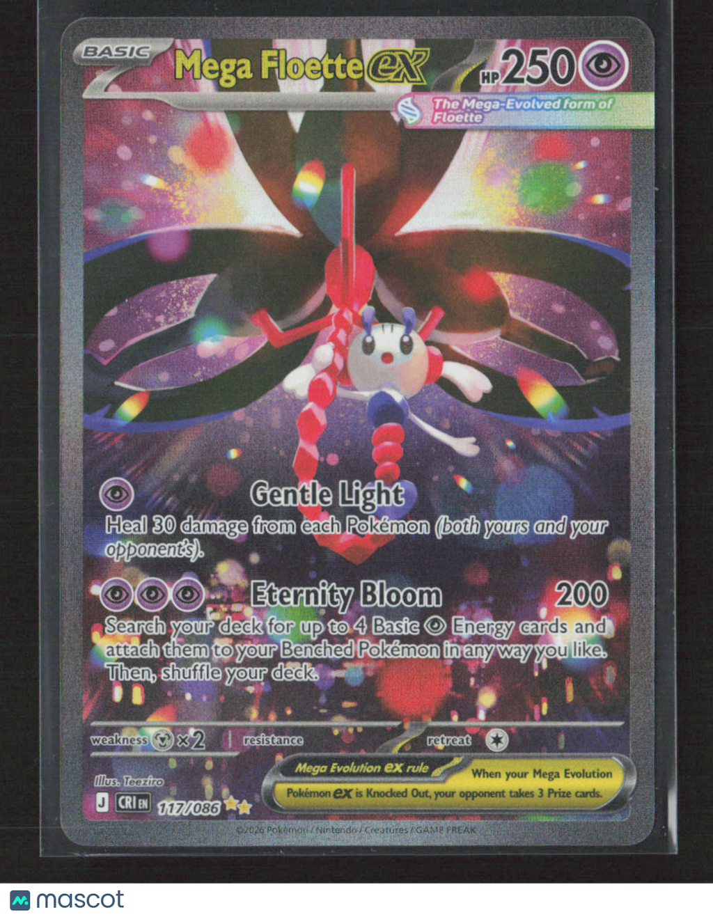 2026 Pokemon Mega Floette ex - 117/086 #117/086 Special Illustration Rare