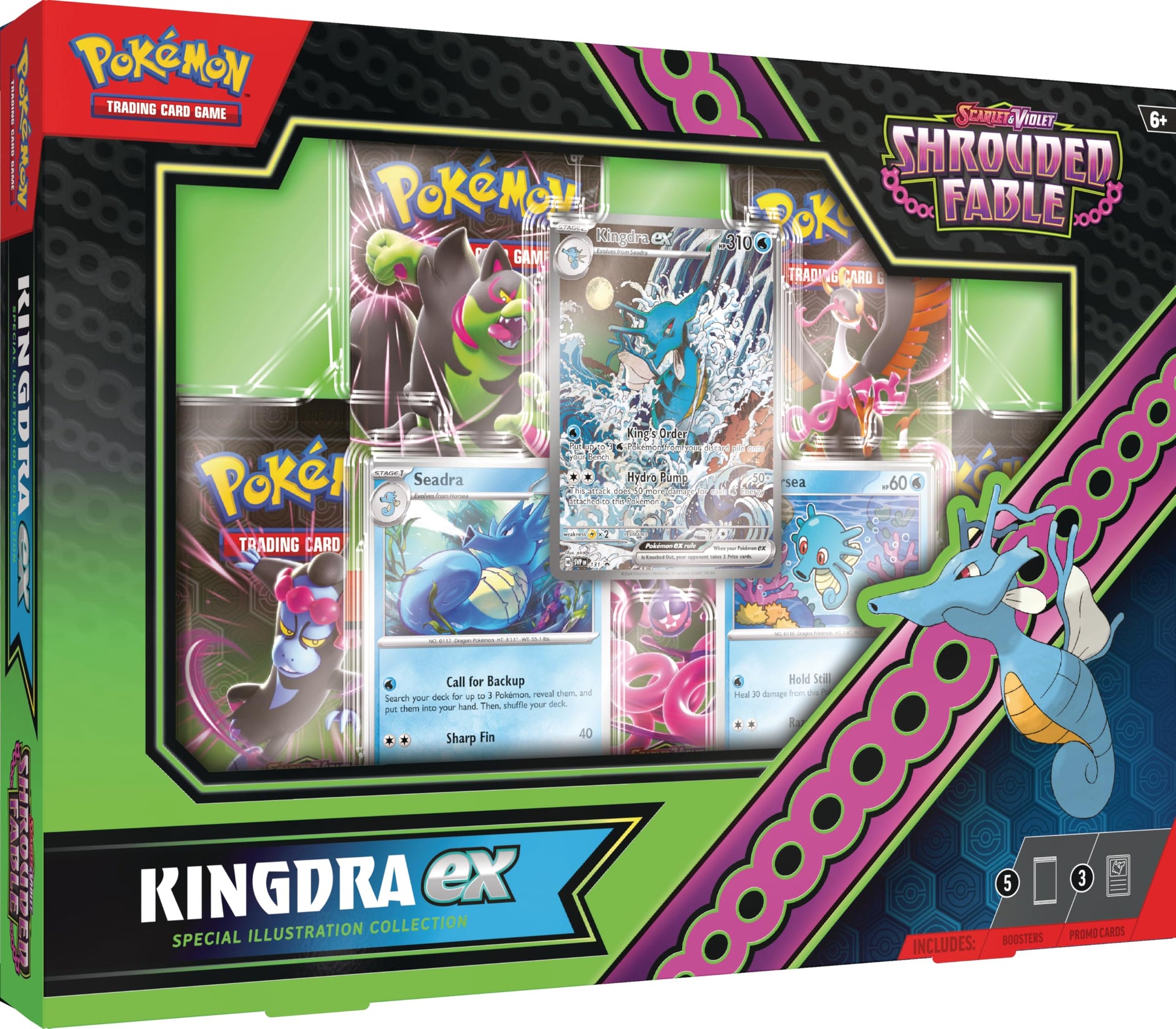 Pokemon TCG: KINGDRA EX COLLECTION BOX