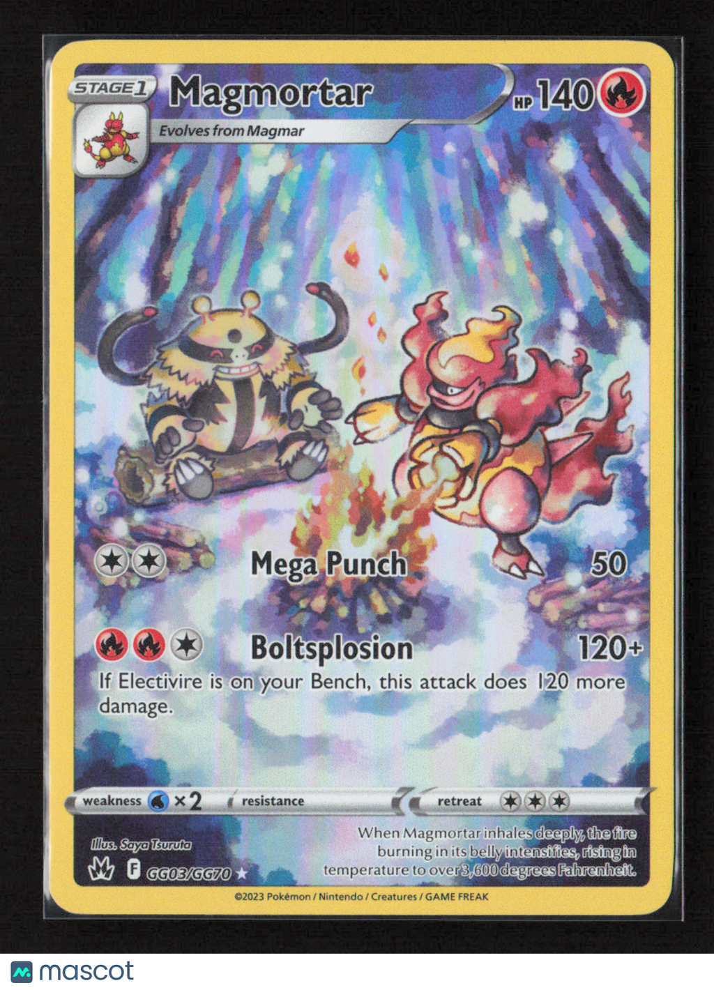 2023 Pokemon Magmortar #GG03/GG70 Ultra Rare