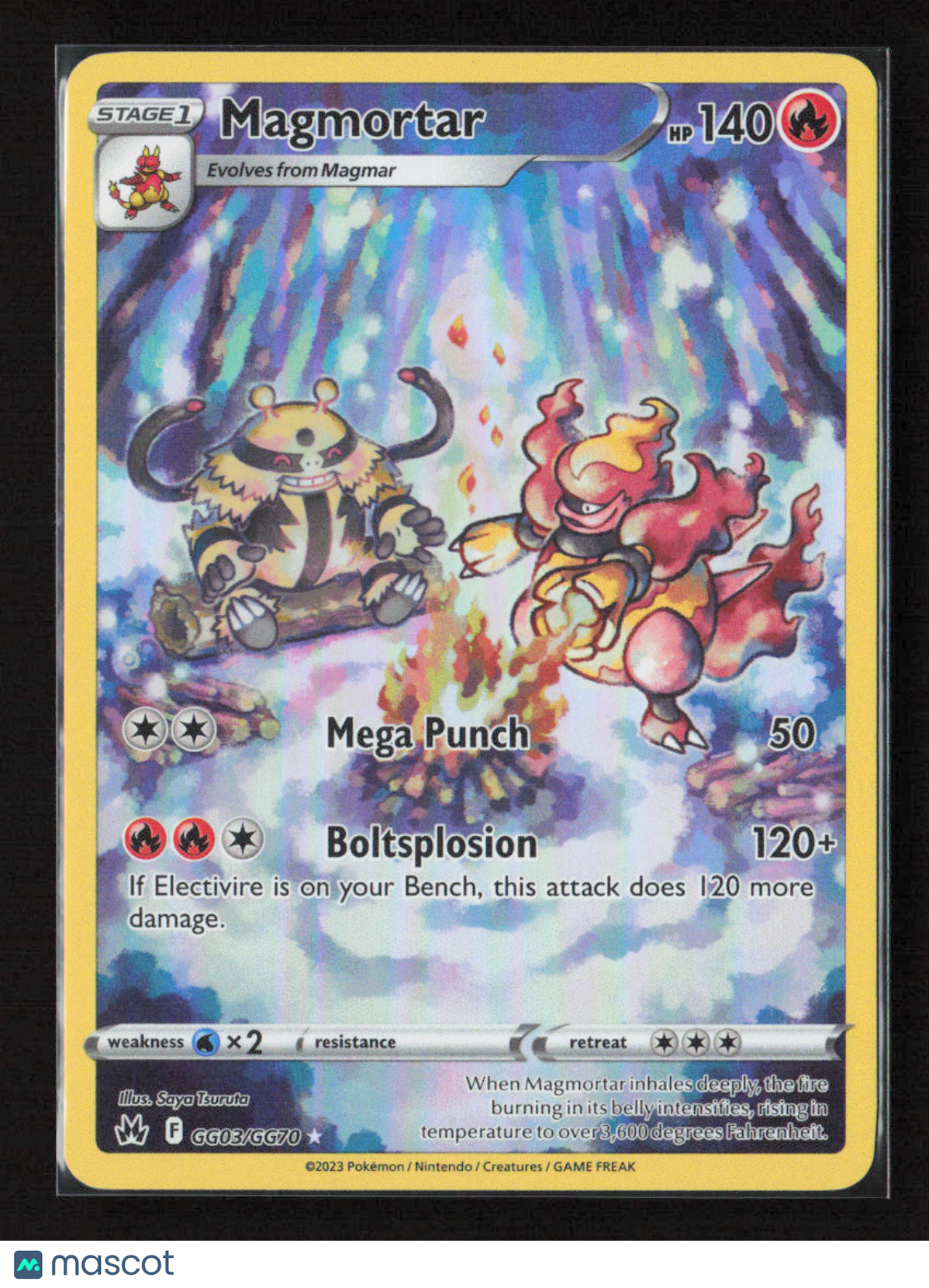 2023 Pokemon Magmortar #GG03/GG70 Ultra Rare