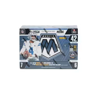NFL 2025 Mosaic Mega Box (Yellow Reactive Parallels)