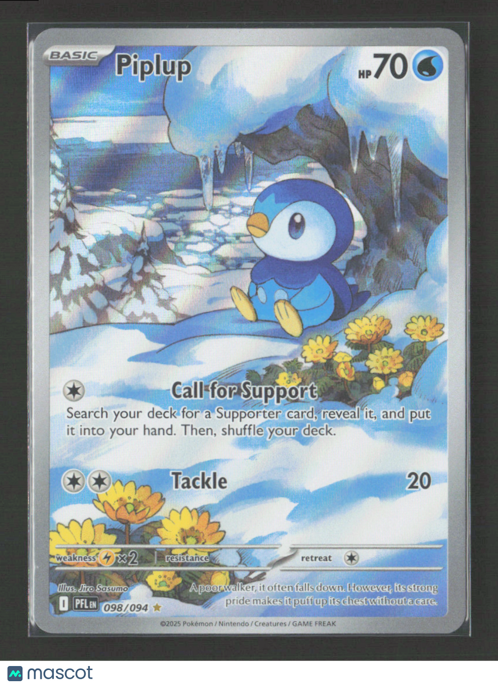 2025 Pokemon Piplup - 098/094 #098/094 Illustration Rare