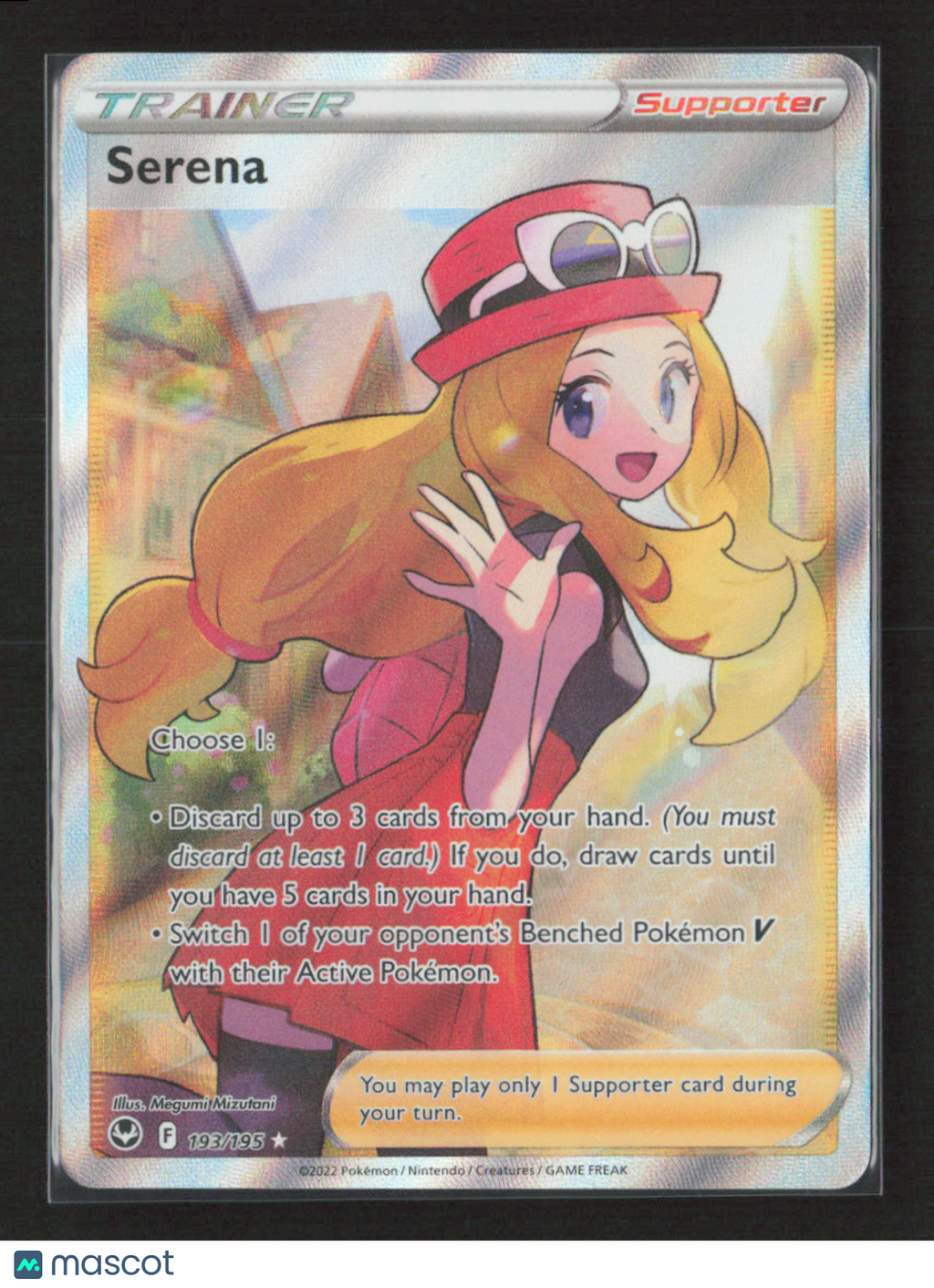 2022 Pokemon Serena (Full Art) #193/195 Ultra Rare