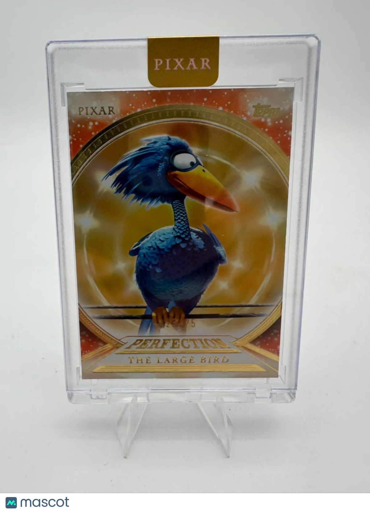 2025 Topps Chrome Disney Pixar Perfection The Large Bird Orange 25/25 #PP-15