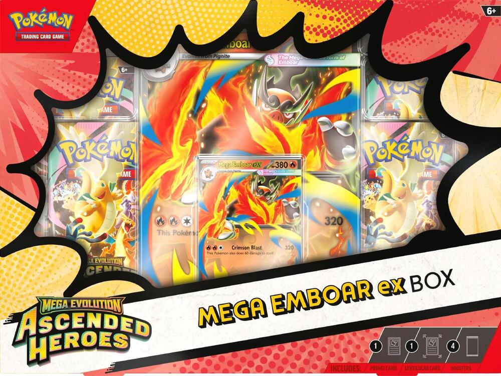 Ascended Heroes Mega Ex Box