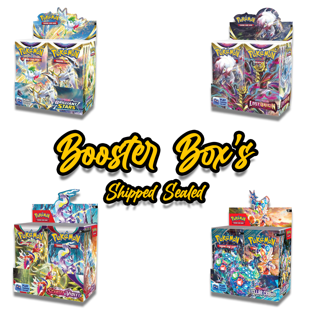 (SEALED) Pokemon TCG: Booster Boxes