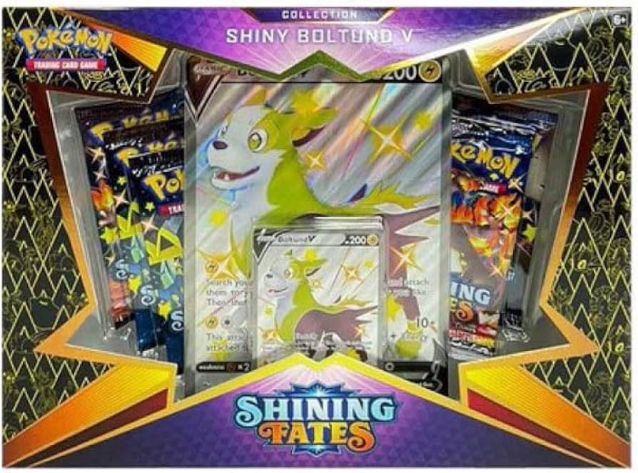 Pokémon TCG: Sword & Shield Shining Fates Collection Box (Set of 3)