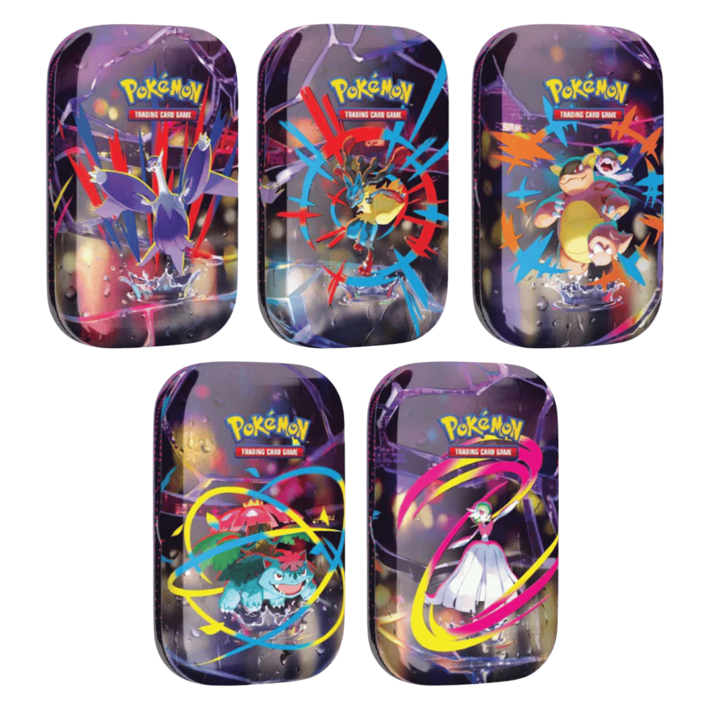 Mega Heroes Mini Tin Display