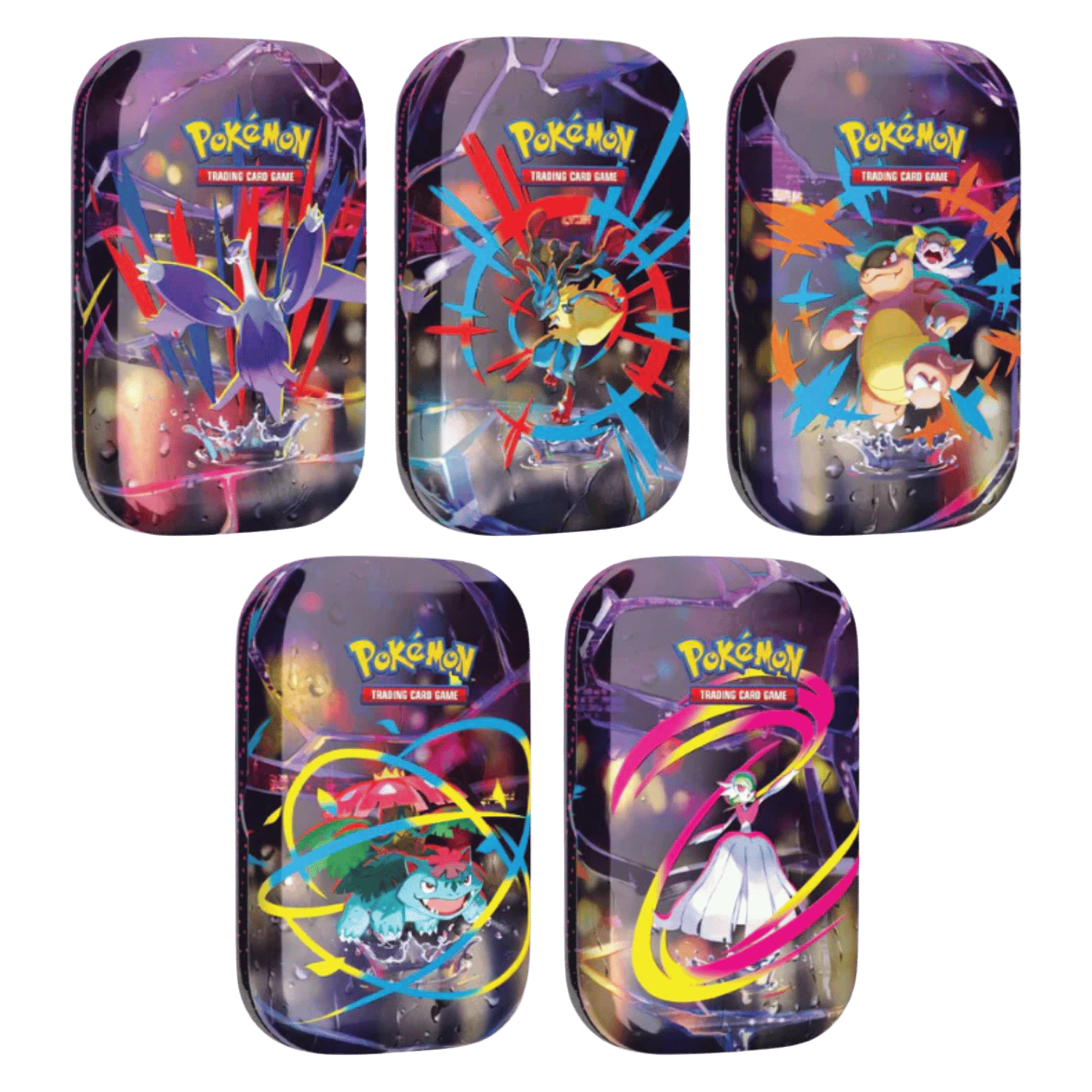 Mega Heroes Mini Tin Display
