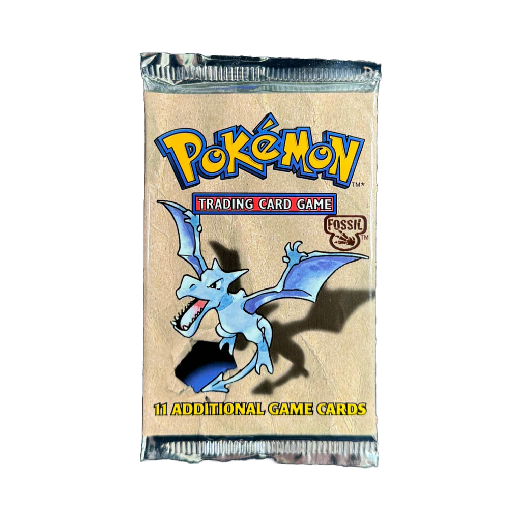 Vintage Pokemon TCG: Fossil Booster Pack (UNSEARCHED)