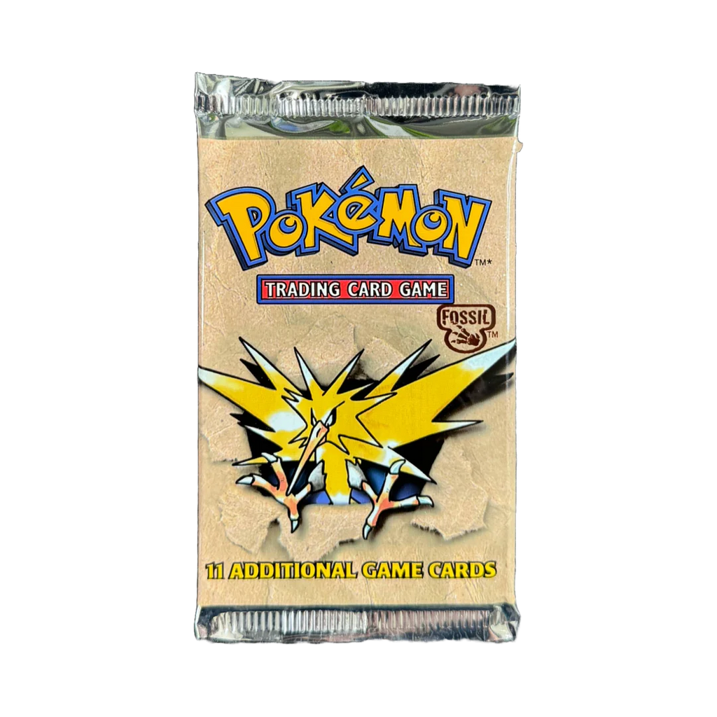 Vintage Pokemon TCG: Fossil Booster Pack (UNSEARCHED)