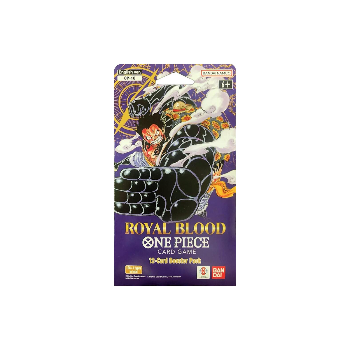English OP-10 Royal Blood Sleeved Booster Pack