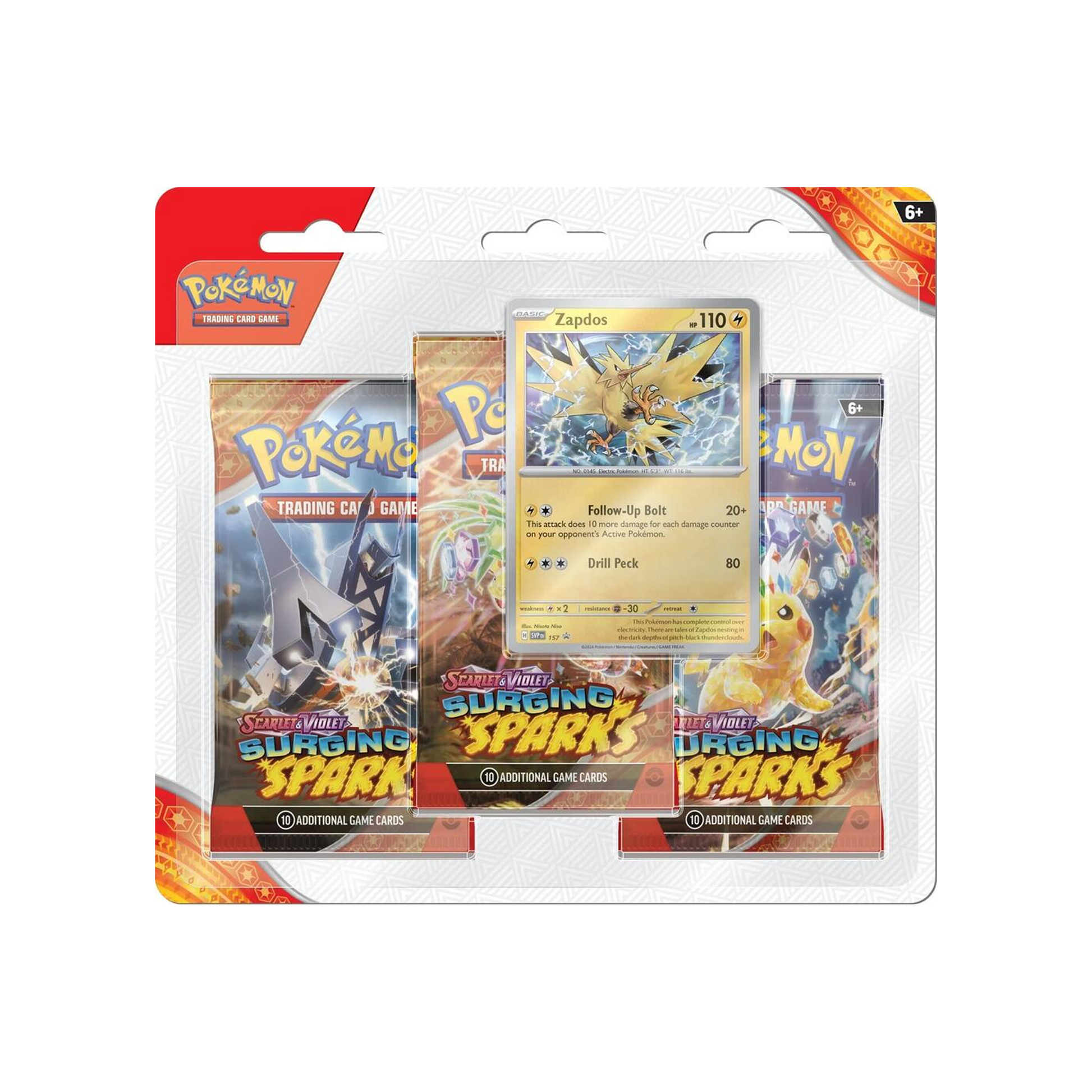 Surging Sparks 3 Pack Blister