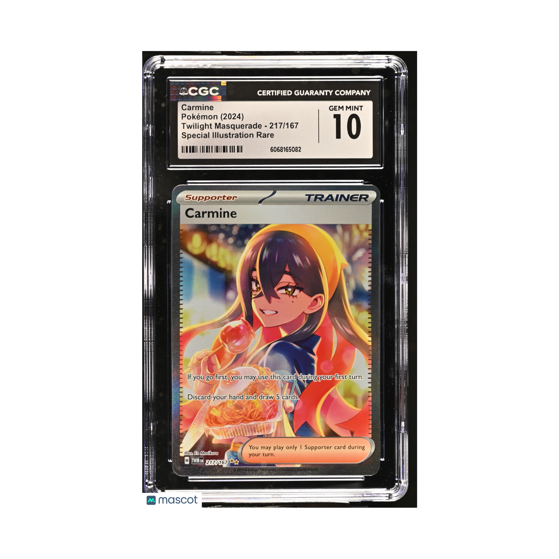 2024 Pokemon Carmine #217/167 Special Illustration Rare CGC 10