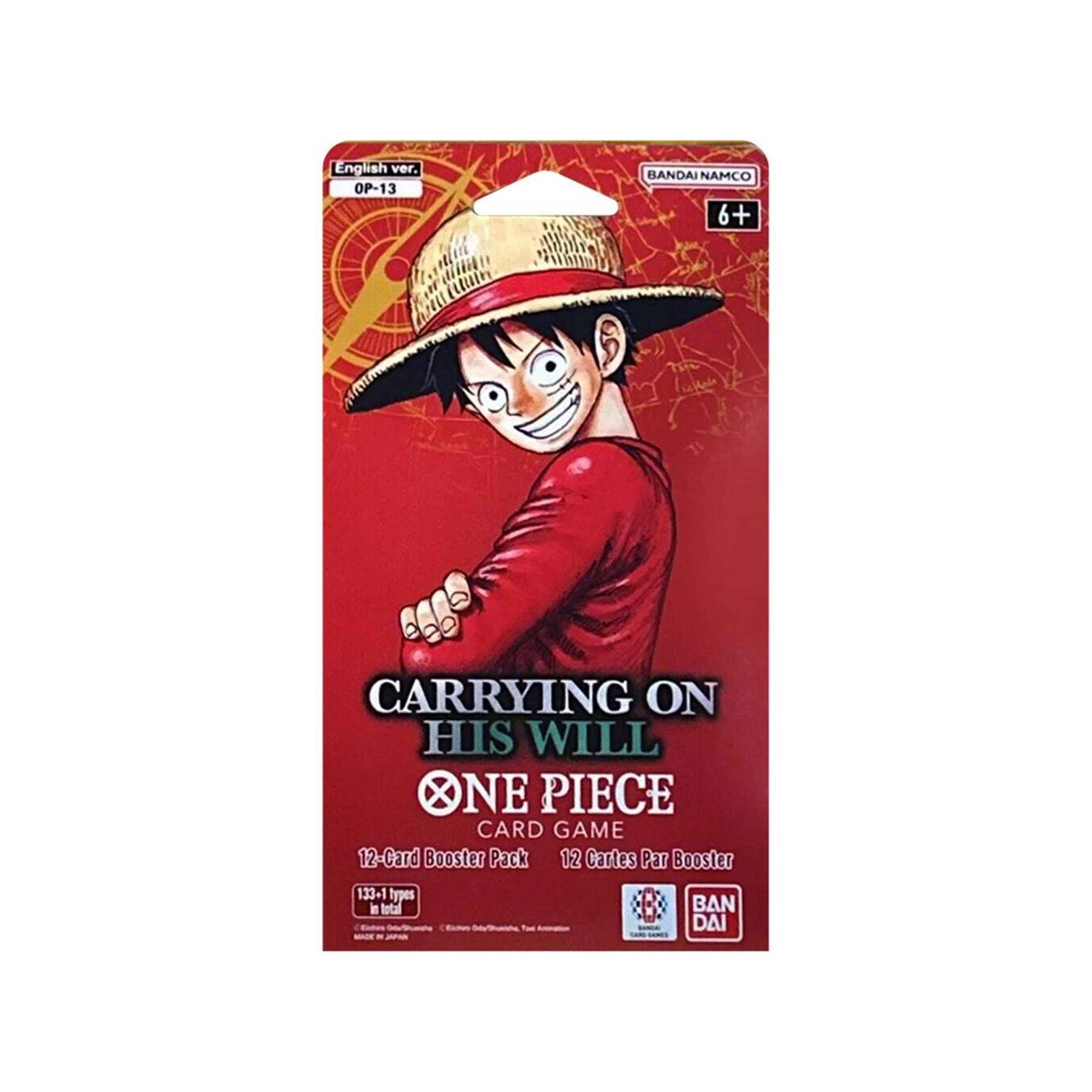 One Piece OP-13 Sleeve Booster Pack