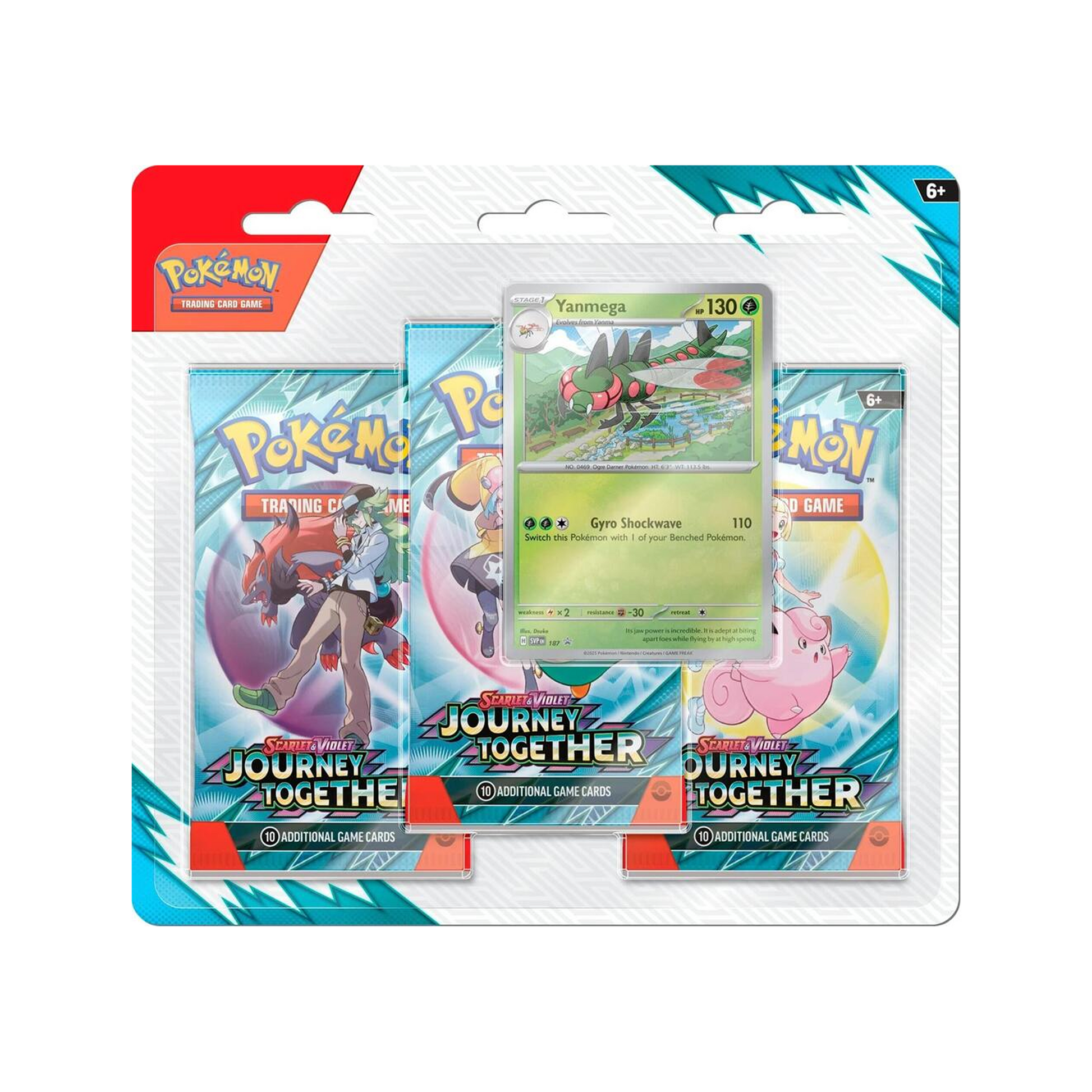 Assorted Journey Together 3 Pack Blister