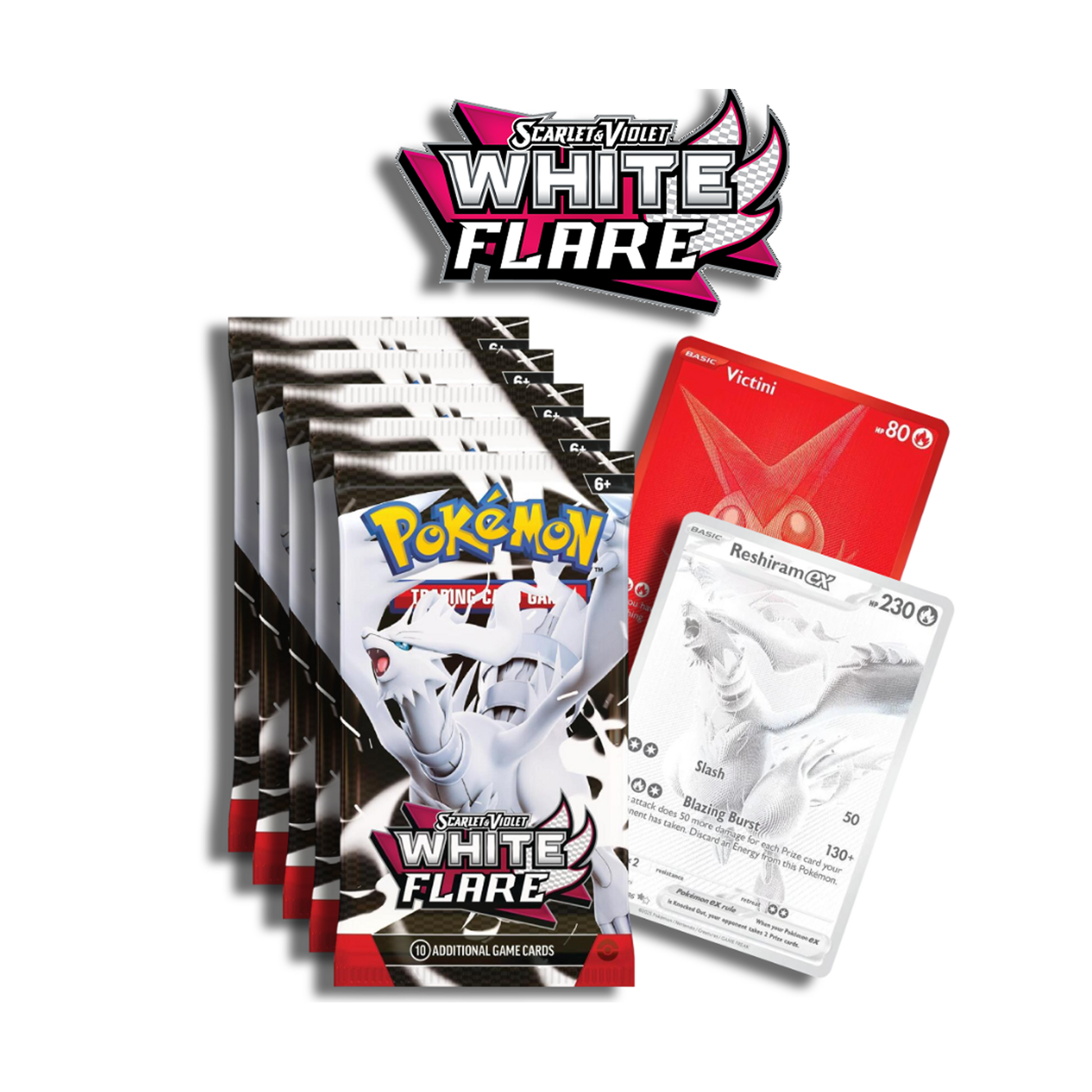 White Flare Booster Pack – MoBrosTC