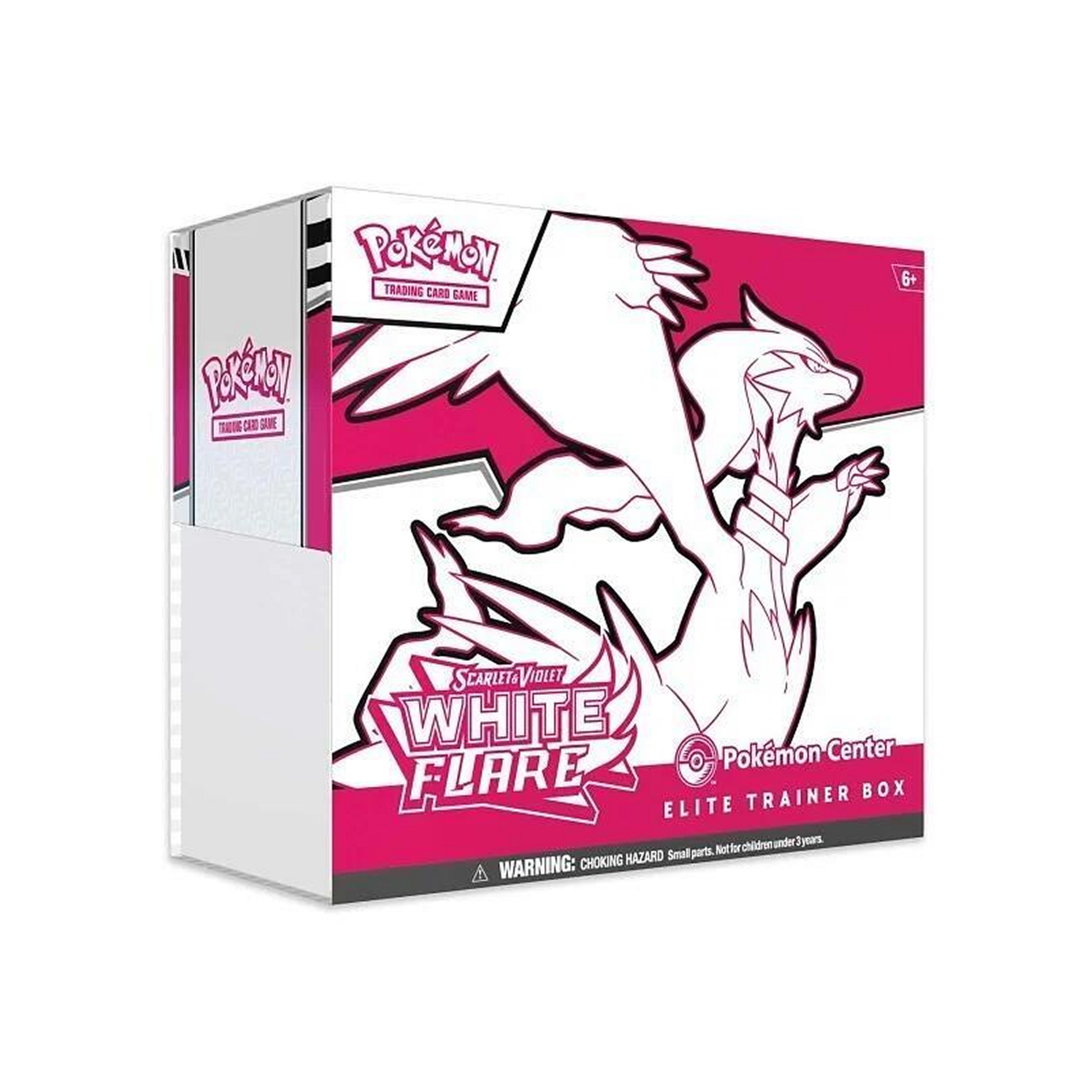 White Flare Pokémon Center Elite Trainer Box