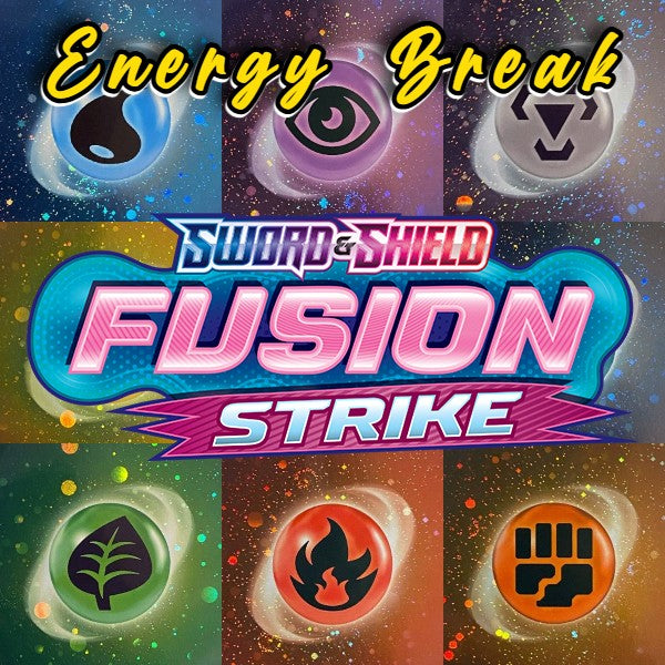 ENERGY BREAK Fusion Strike 100 Booster Packs