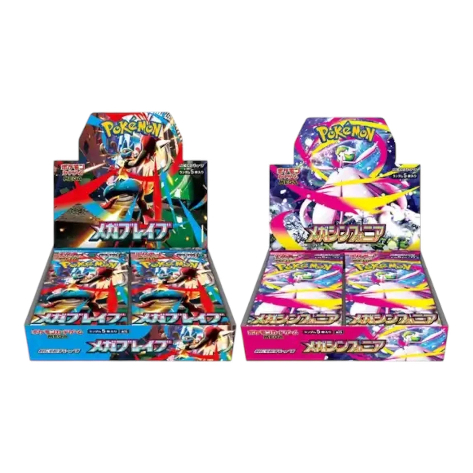 Japanese Pokémon TCG: Mega Brave & Mega Symphonia