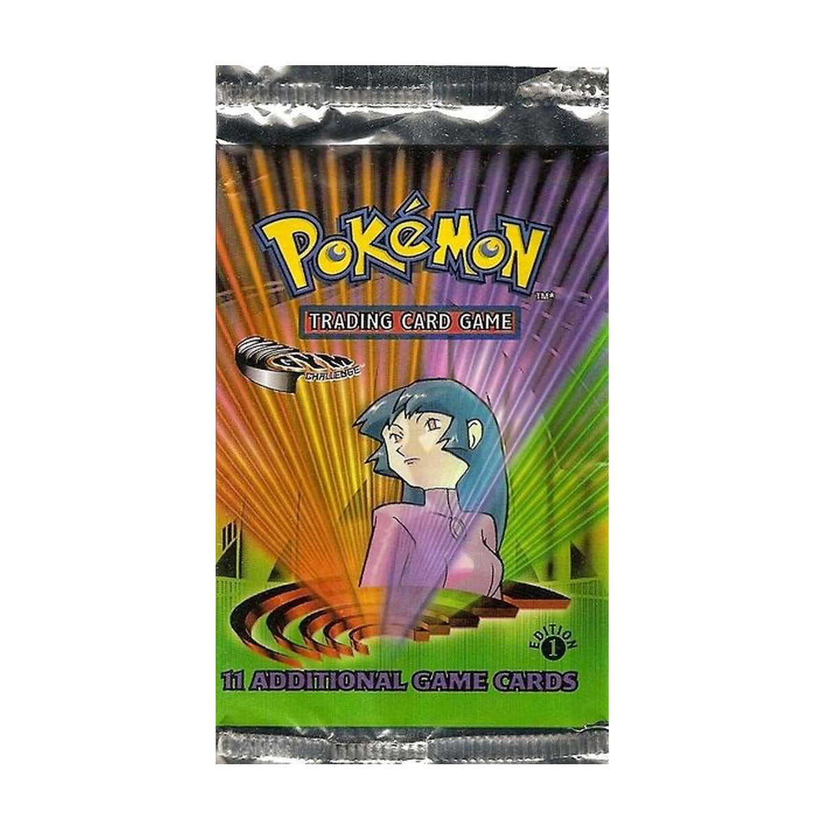 Vintage Pokemon TCG: 1st Edition Gym Challenge Booster Pack (BOX FRESH)