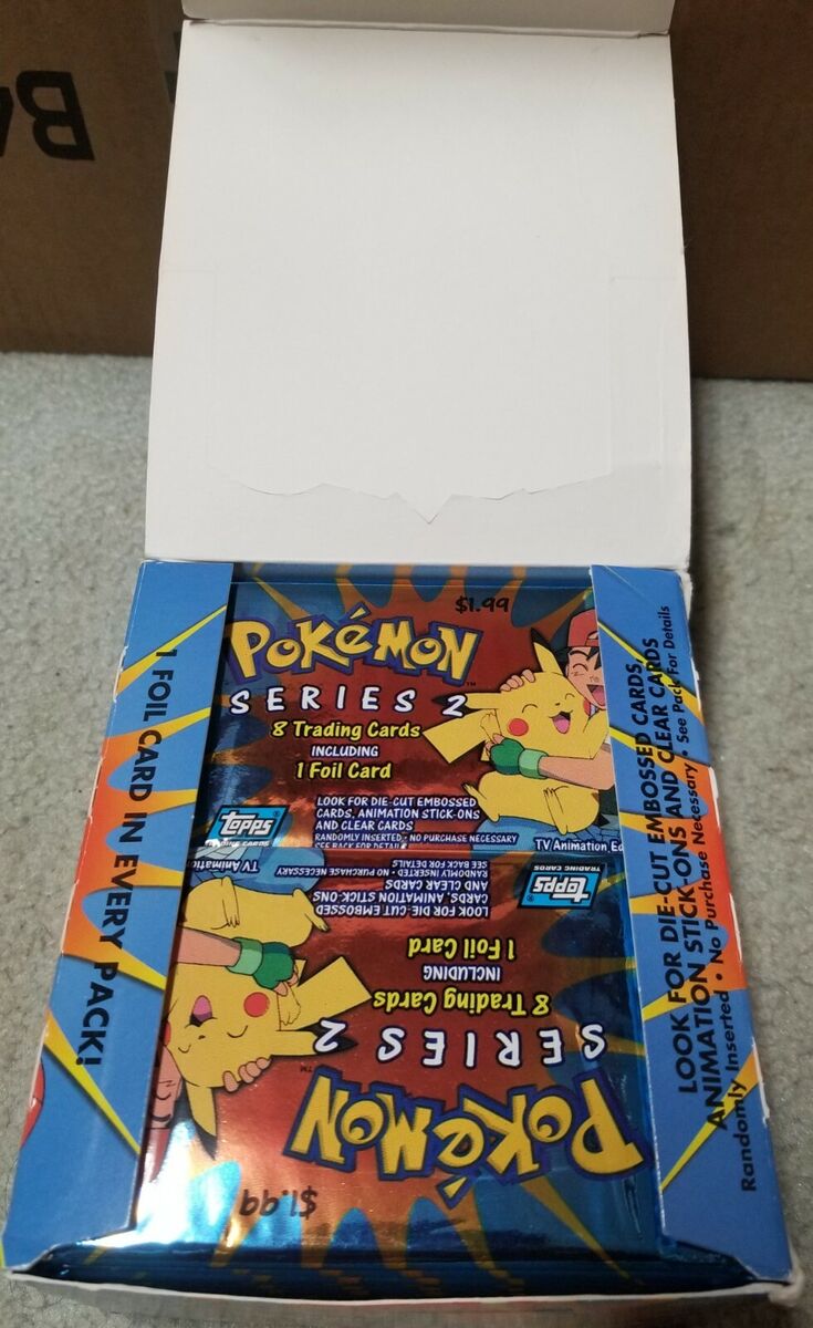 (Box Fresh) Topps Pokemon TV Animation Series 2 Booster Pack