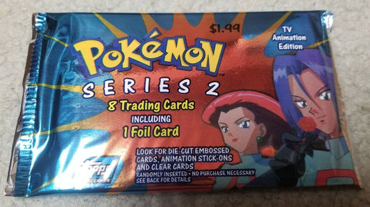 (Box Fresh) Topps Pokemon TV Animation Series 2 Booster Pack