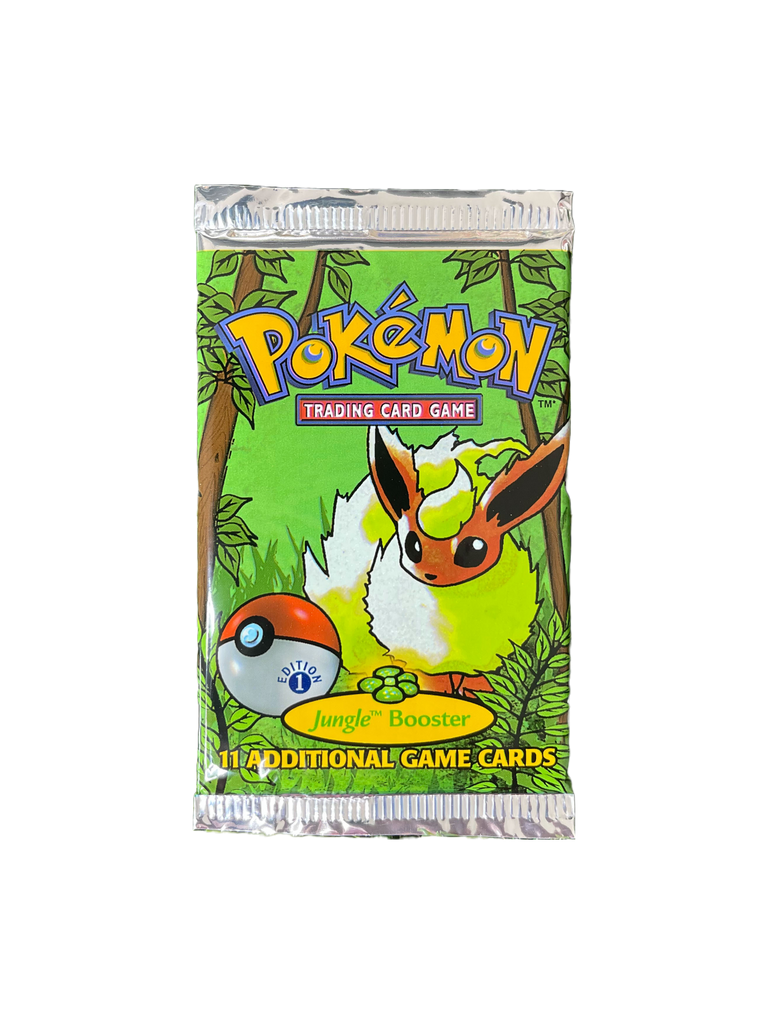 Vintage Pokemon TCG: 1st Edition Jungle Booster Pack (Box Fresh)