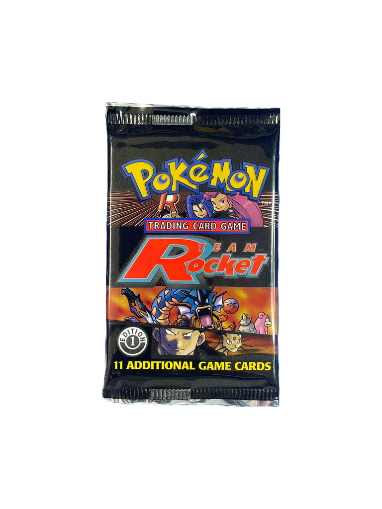 Vintage Pokemon TCG: 1st Edition Team Rocket Booster Pack (BOX FRESH)