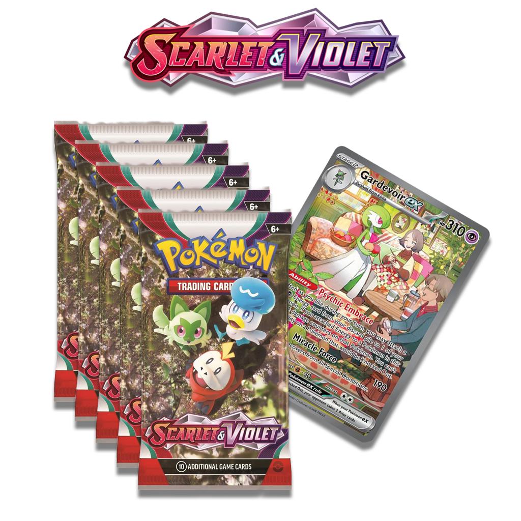Scarlet Violet Base Booster Pack (X5)