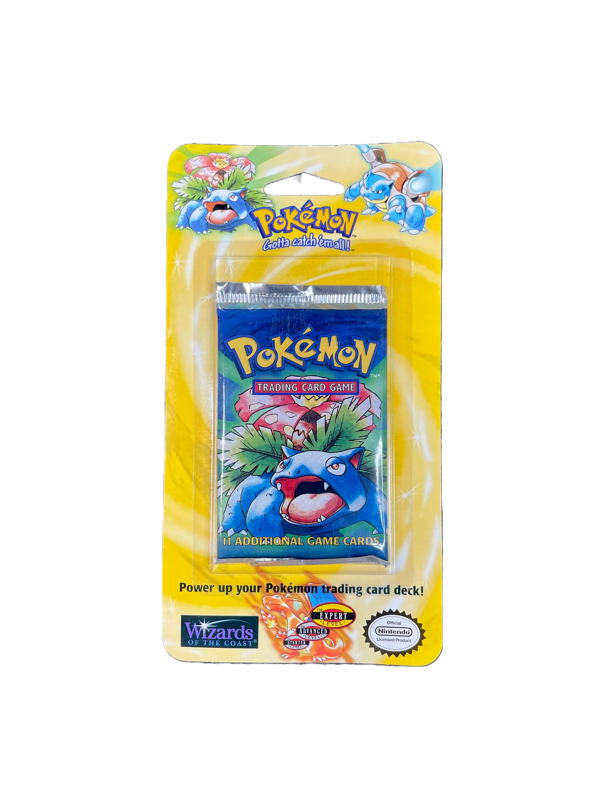 Vintage Pokémon TCG - Base Set Unlimited Blister Pack