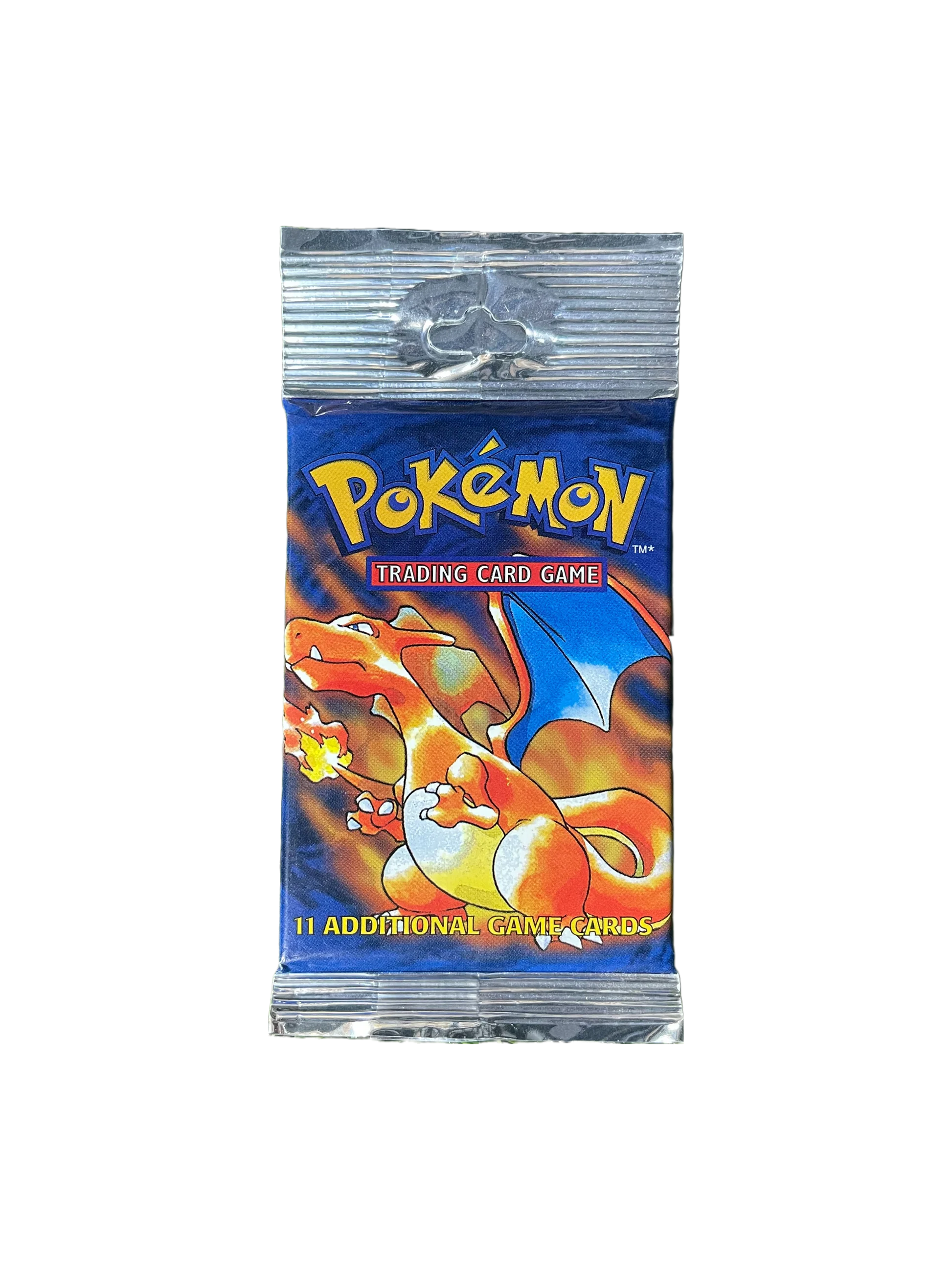Vintage Pokemon TCG: Base Set Long Crimp (UNSEARCHED)