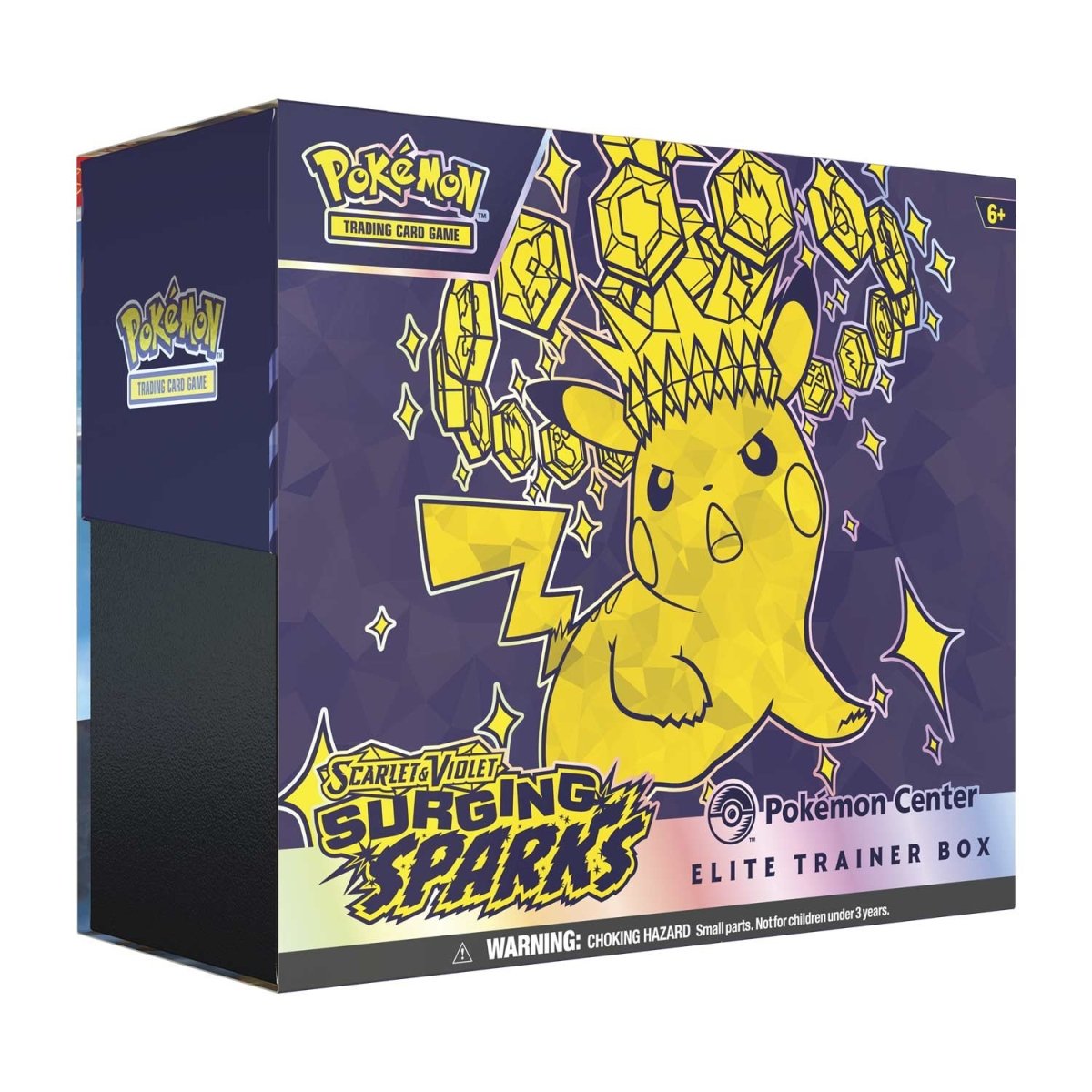 Pokémon TCG: SV08 Surging Sparks POKEMON CENTER Elite Trainer Box