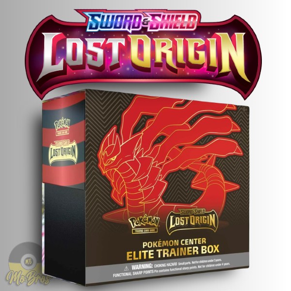 Pokémon TCG: Sword & Shield SWSH10 Lost Origin POKEMON CENTER Elite Trainer Box