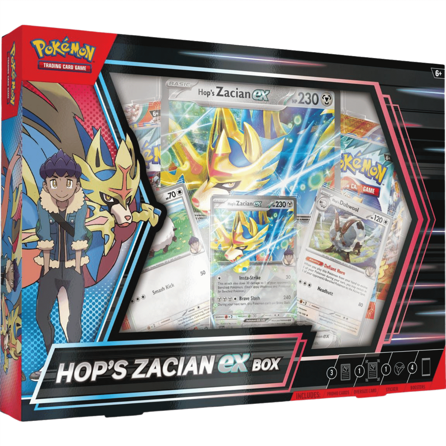 *PRE-ORDER* Pokemon TCG: Scarlet & Violet SV09 Journey Together Hop's Zacian Collection Box