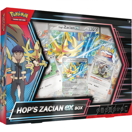 *PRE-ORDER* Pokemon TCG: Scarlet & Violet SV09 Journey Together Hop's Zacian Collection Box