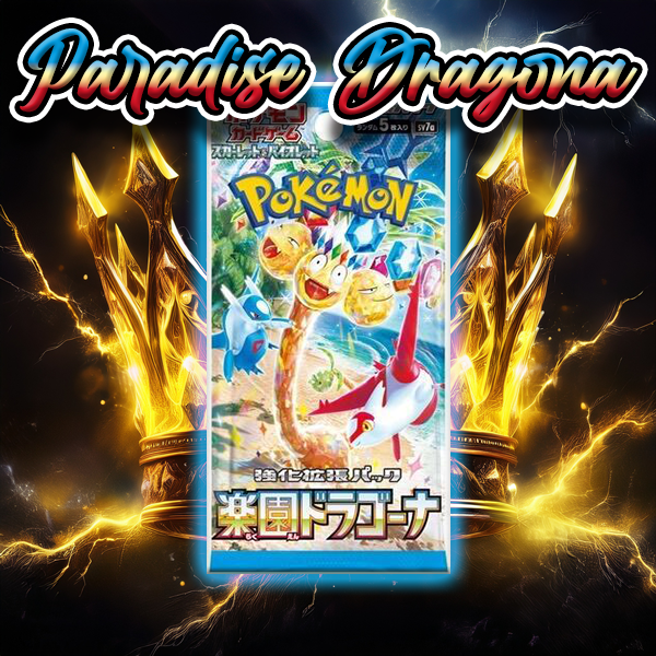 ⚡LIGHTNING TTC Japanese Paradise Dragona Booster Pack⚡