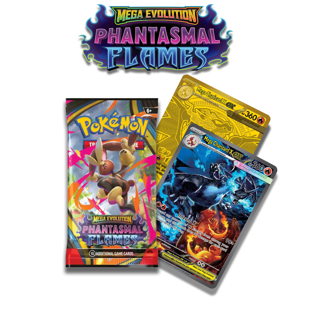 Pokemon TCG: Phantasmal Flames Booster Pack