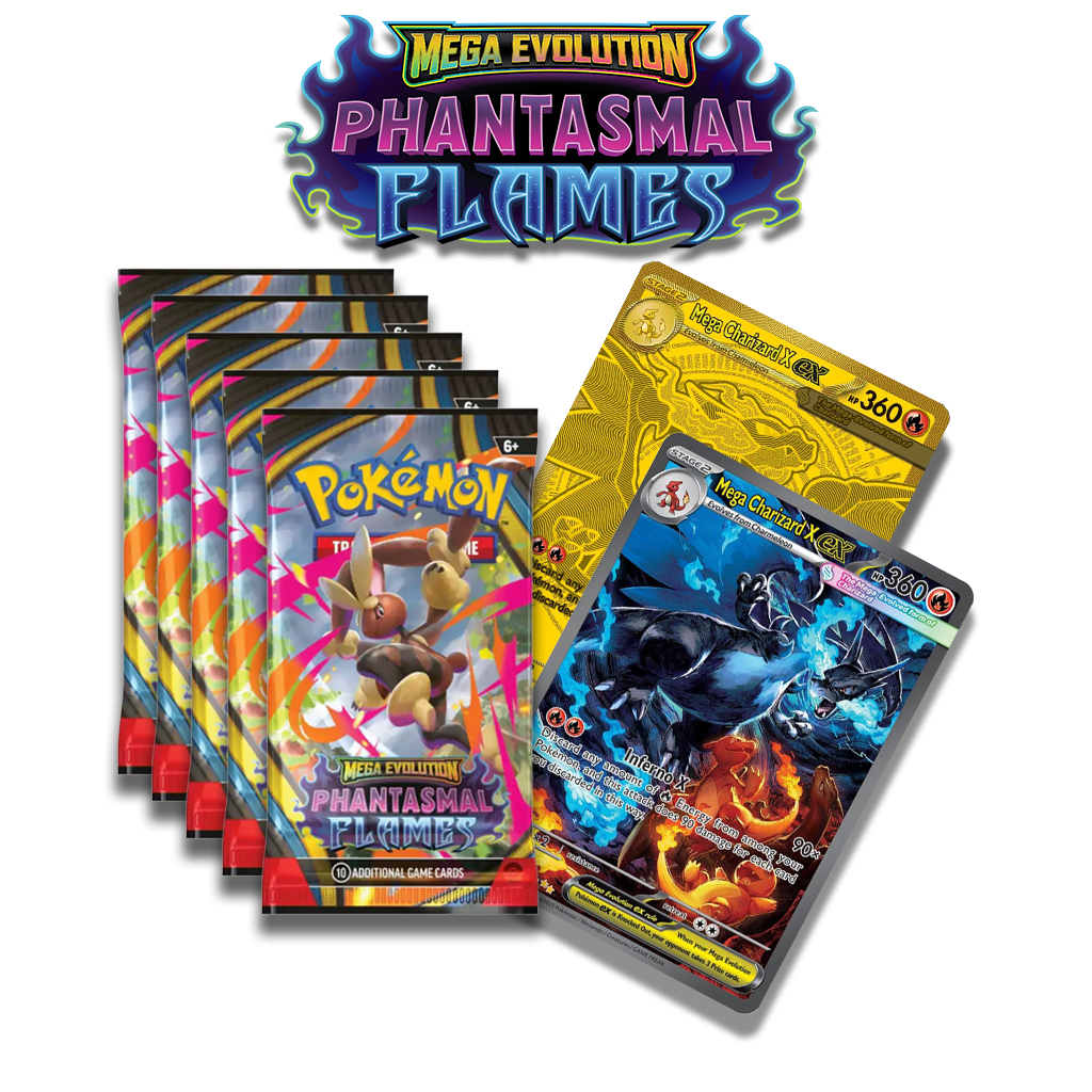 phantasmal flames booster box msrp Pokemon Mega Evolution ME2 Phantasmal Flames Booster Box