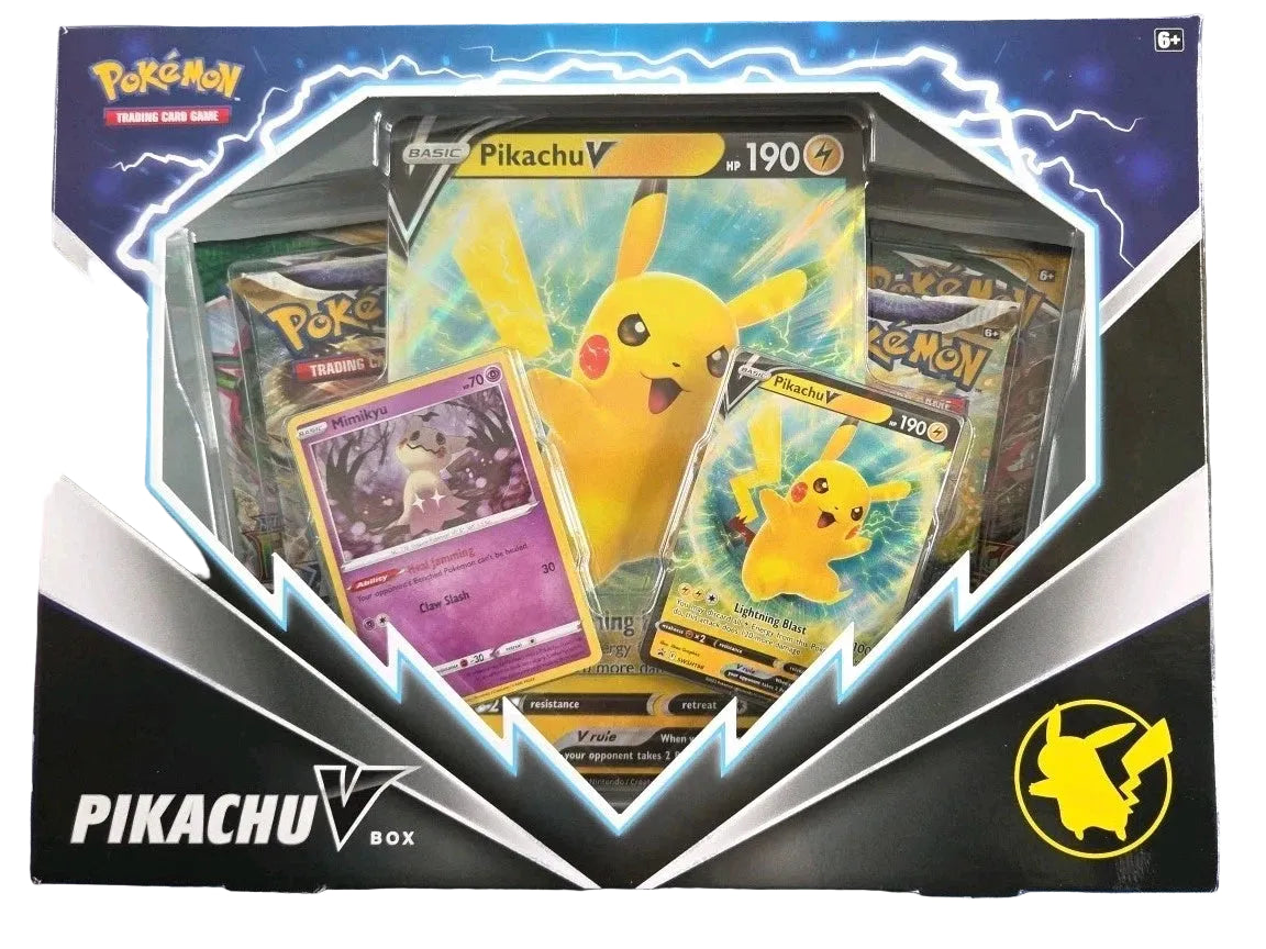 Pikachu V Box