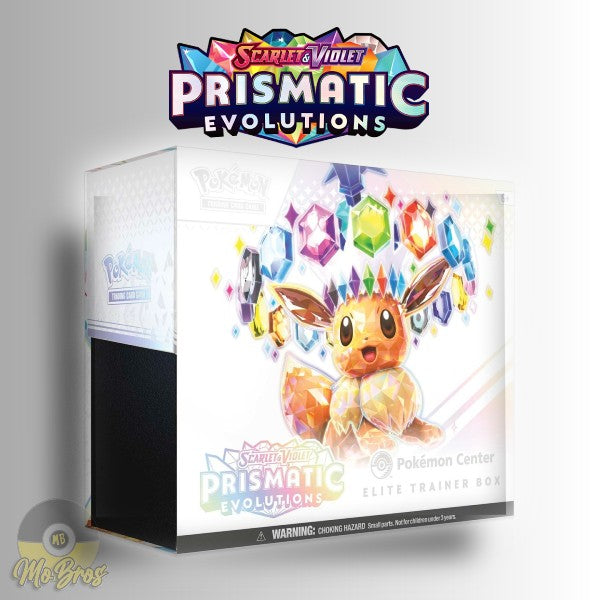 Pokemon TCG: Scarlet & Violet Prismatic Evolutions POKEMON CENTER Elite Trainer Box