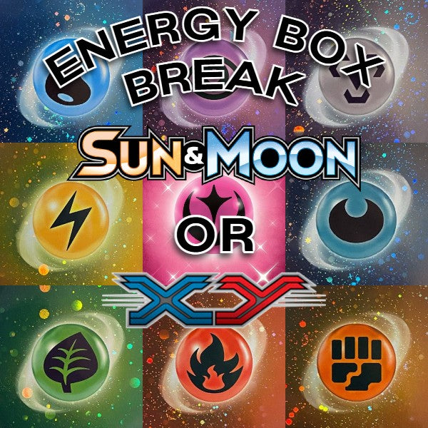 ENERGY BREAK MOB SQUAD BOX BREAK SM or XY (KOTH)