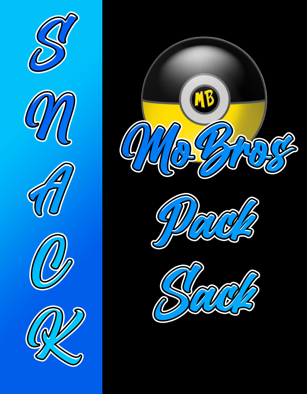 MoBros Pack Sacks - Snack