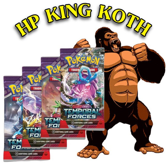 HP KING KOTH Temporal Forces Pokemon Booster Pack