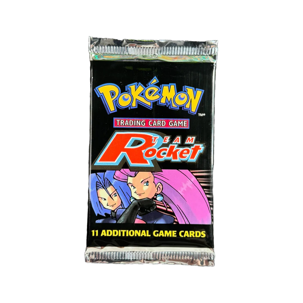 Vintage Pokemon TCG: Team Rocket Unlimited Booster Pack