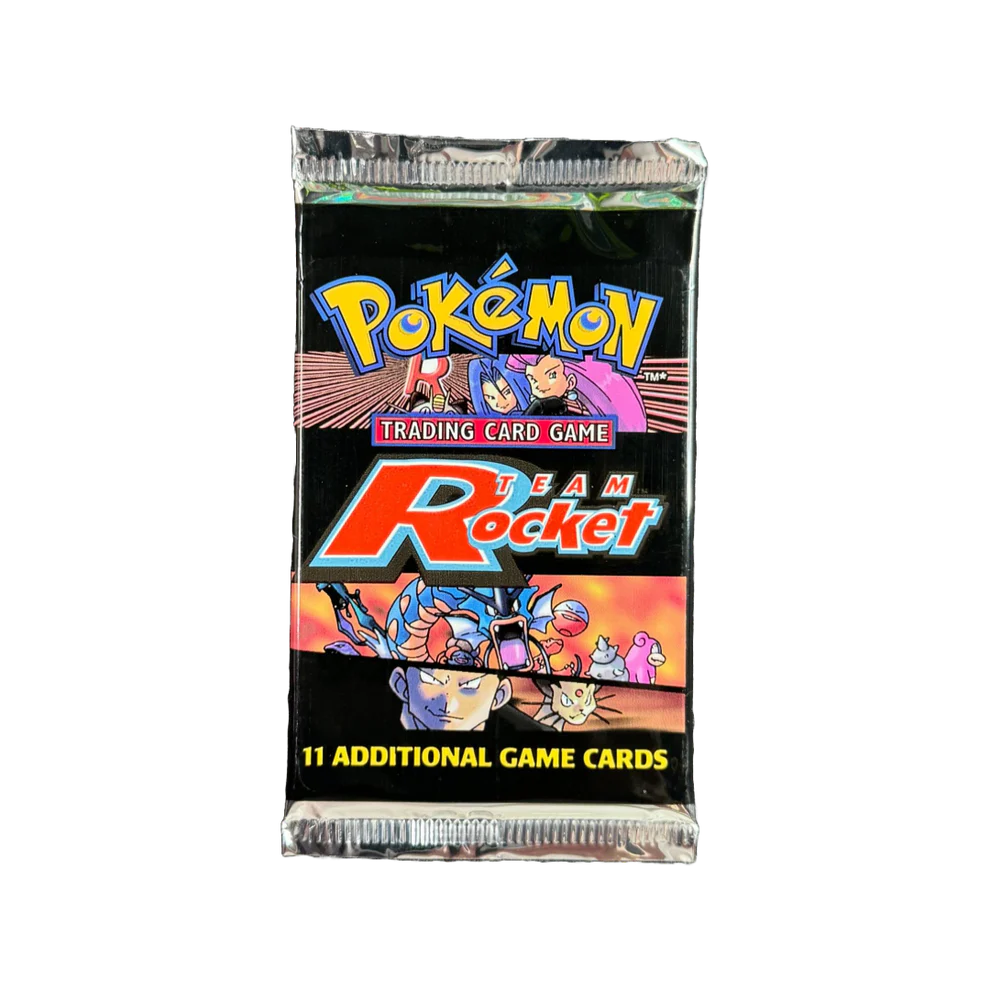 Vintage Pokemon TCG: Team Rocket Unlimited Booster Pack